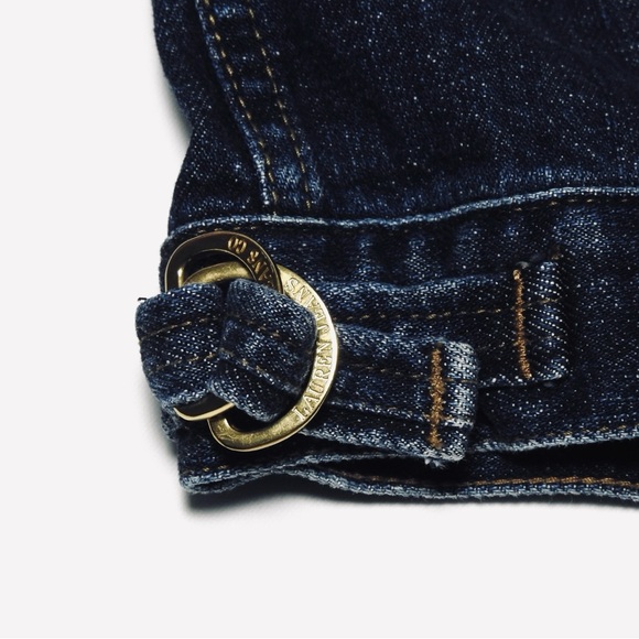VTG LRL Ralph Lauren Jeans Co Trucker Blue Denim Woman’s XL - Gold Eagle Buttons - Picture 15 of 15